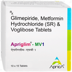 Apriglim Mv 1 Tablet 15 Apriglim Mv 1 Tablet 15