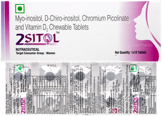 2 Sitol Chewable Tablet 10