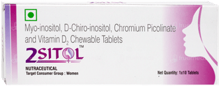 2 Sitol Chewable Tablet 10