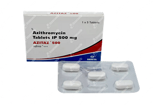 Azitaz 500 MG Tablet 5