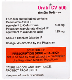 Oratil Cv 500 Tablet 10