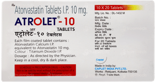 Atrolet 10 Tablet 20