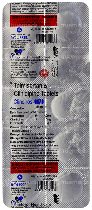Clindiros Tm Tablet 10