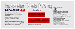 Brivasure 75 Tablet 10 Brivasure 75 Tablet 10