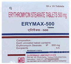 Erymax 500 Tablet 10 Erymax 500 Tablet 10
