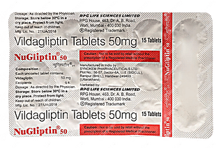 Nugliptin 50 MG Tablet 15