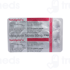 Nugliptin 50 Tablet 15 Nugliptin 50 Tablet 15