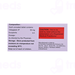 Nugliptin 50 Tablet 15 Nugliptin 50 Tablet 15