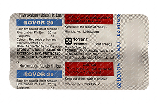 Rovor 20 MG Tablet 10