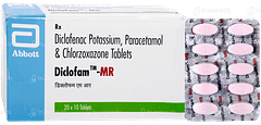 Diclofam Mr Tablet 10