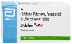 Diclofam Mr Tablet 10