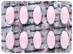 Diclofam Mr Tablet 10