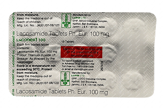 Laconext 100 MG Tablet 15