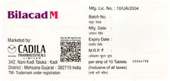 Bilacad M Tablet 10