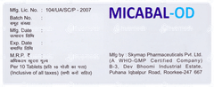 Micabal Od Tablet 10