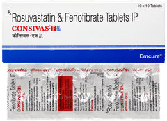 Consivas F 10/160 MG Tablet 10