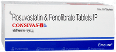 Consivas F 10/160 MG Tablet 10