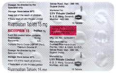 Ricosprin 15 Tablet 15 Ricosprin 15 Tablet 15