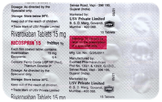 Ricosprin 15 Tablet 15