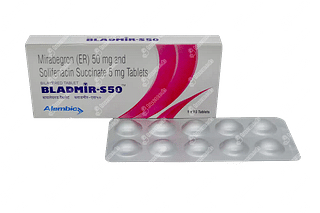 Bladmir S 50/5 MG Tablet Er 10