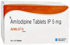 Amlo 5 Tablet 15
