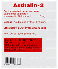 Asthalin 2 Tablet 45 Asthalin 2 Tablet 45