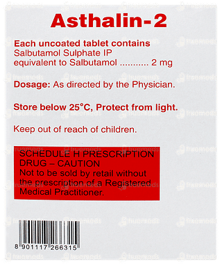 Asthalin 2 Tablet 45