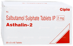 Asthalin 2 Tablet 45 Asthalin 2 Tablet 45