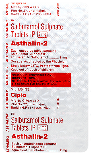 Asthalin 2 Tablet 45