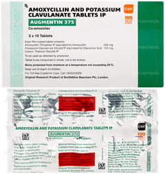 Augmentin 375 Tablet 10 Augmentin 375 Tablet 10