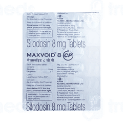Maxvoid 8 Cp Tablet 30 Maxvoid 8 Cp Tablet 30