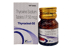 Thyroxinol 50 Tablet 100