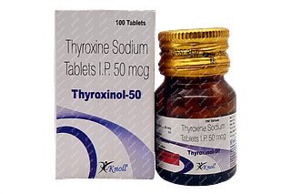 Thyroxinol 50 MG Tablet 100