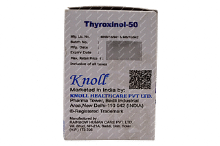 Thyroxinol 50 MG Tablet 100