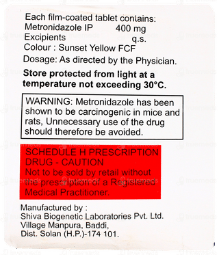 Metron 400 Tablet 15