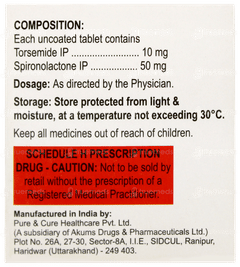 Aldactone T 10 Tablet 15 Aldactone T 10 Tablet 15