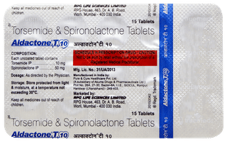 Aldactone T 10 Tablet 15
