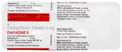 Dapaone 5 Tablet 10 Dapaone 5 Tablet 10