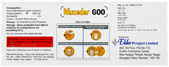 Muceder 600 Orange Flavour Sugar Free Effervescent Tablet 10
