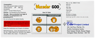 Muceder 600 Orange Flavour Sugar Free Effervescent Tablet 10