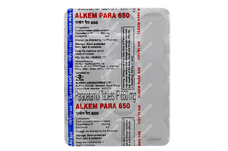 Alkem Para 650 Tablet 15