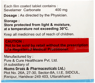 Sevedial 400 Tablet 10