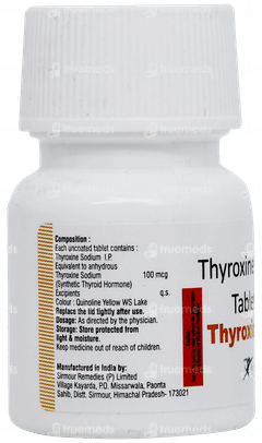 Thyroxinol 100 Tablet 120 Thyroxinol 100 Tablet 120