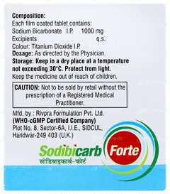 Sodibicarb Forte Tablet 15