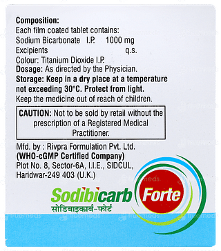 Sodibicarb Forte Tablet 15