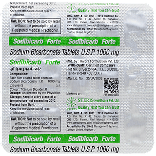 Sodibicarb Forte Tablet 15