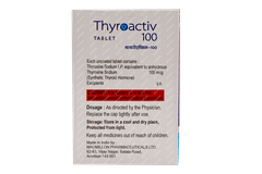 Thyroactiv 100 Tablet 100 Thyroactiv 100 Tablet 100