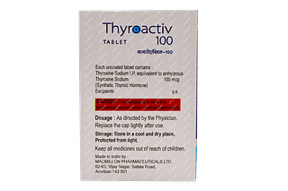 Thyroactiv 100 Tablet 100