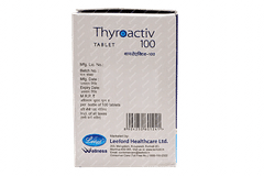 Thyroactiv 100 Tablet 100 Thyroactiv 100 Tablet 100