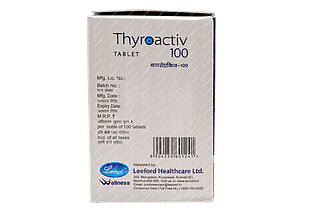 Thyroactiv 100 Tablet 100